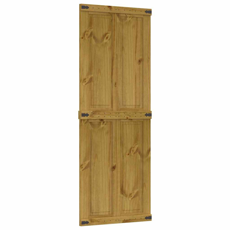 Load image into Gallery viewer, Vidaxl schuifdeur corona 70x210 cm massief grenenhout