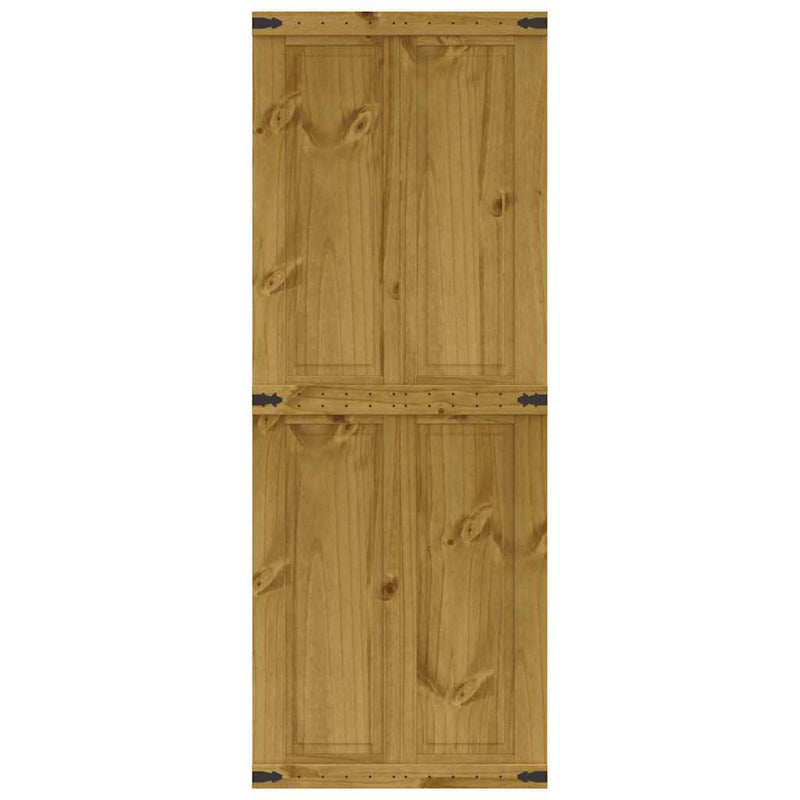 Load image into Gallery viewer, Vidaxl schuifdeur corona 70x210 cm massief grenenhout
