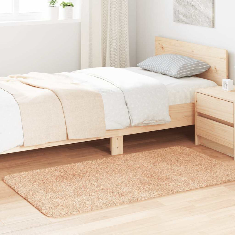 ギャラリービューアに画像をロードする, Vidaxl hoogpolig vloerkleed navarra 80x150 cm polyester beige