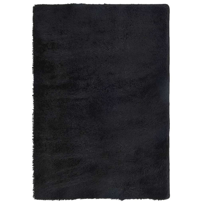 ギャラリービューアに画像をロードする, Vidaxl hoogpolig vloerkleed navarra 200x290 cm polyester zwart