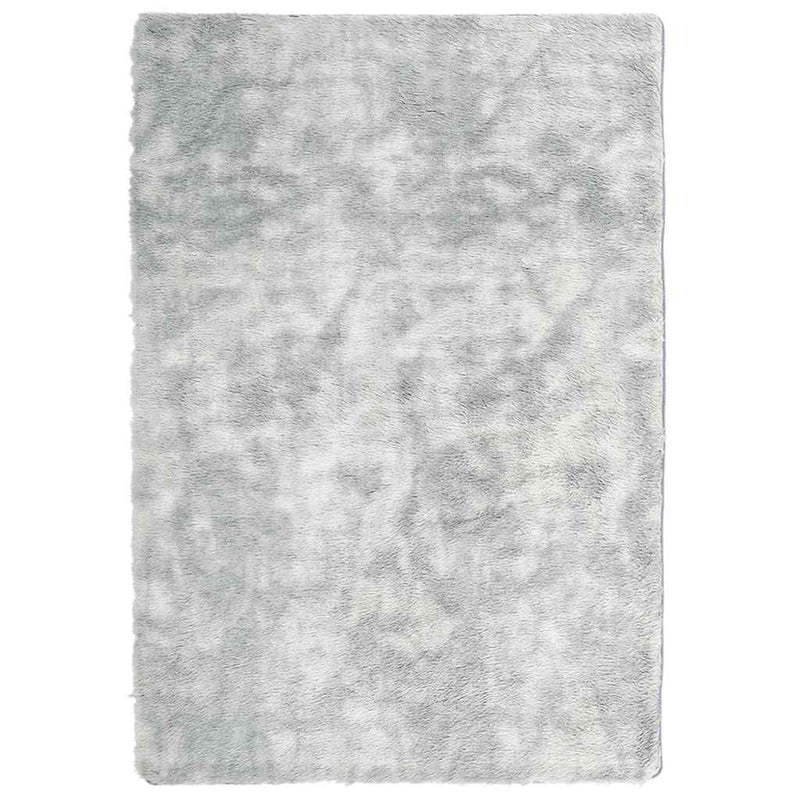 ギャラリービューアに画像をロードする, Vidaxl hoogpolig vloerkleed navarra 200x290 cm polyester zilvergrijs
