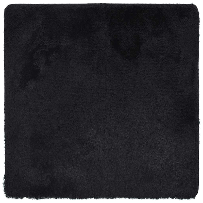 ギャラリービューアに画像をロードする, Vidaxl hoogpolig vloerkleed navarra 120x120 cm polyester zwart