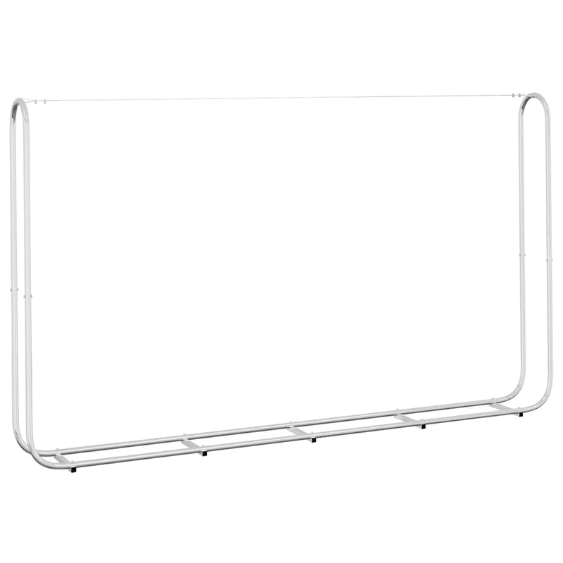 Load image into Gallery viewer, Vidaxl haardhoutrek 250x25x150 cm gegalvaniseerd staal