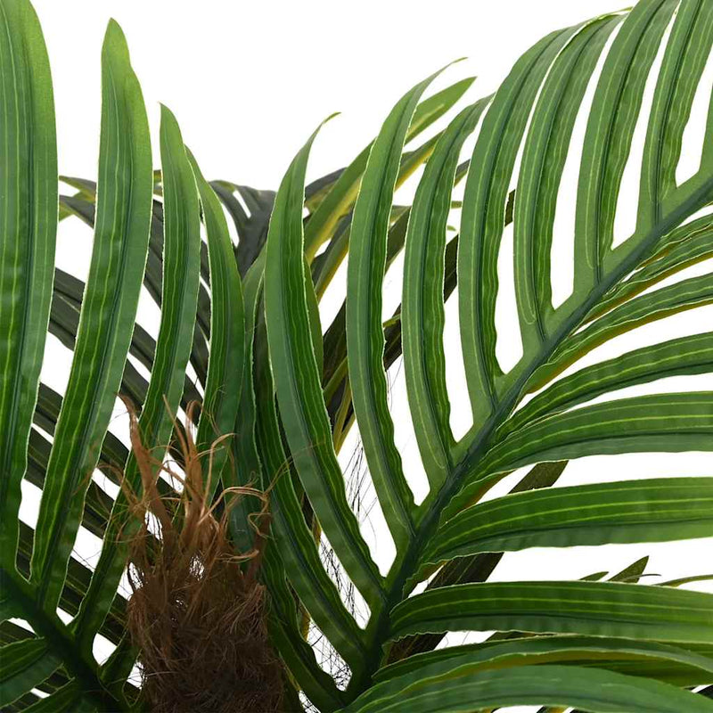 Afbeelding laden in galerijviewer, Vidaxl kunstpalmboom 6 bladeren 100 cm groen