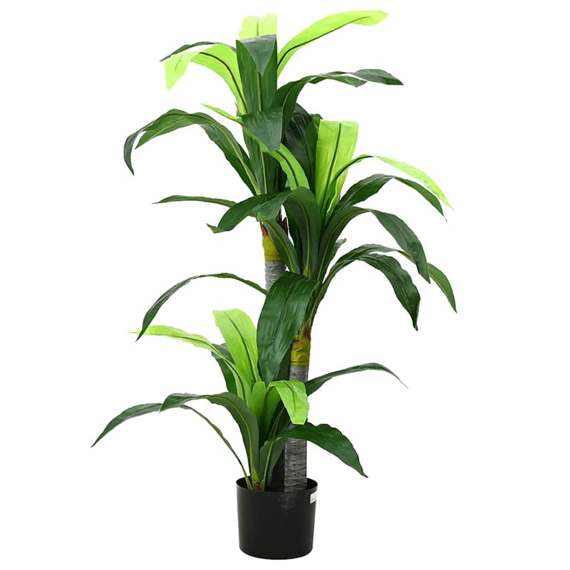 Afbeelding laden in galerijviewer, Vidaxl kunstboom dracaena 36 bladeren 120 cm groen