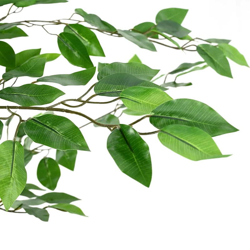 Chargez l'image dans la visionneuse de la galerie, Vidaxl kunst ficus plant 2016 bladeren 300 cm groen
