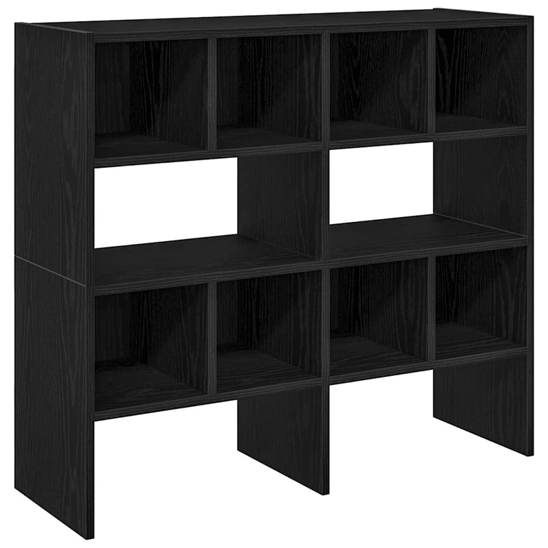 Load image into Gallery viewer, Vidaxl schoenenrekken 2 st stapelbaar 89,5x30x40 cm zwart eikenkleurig