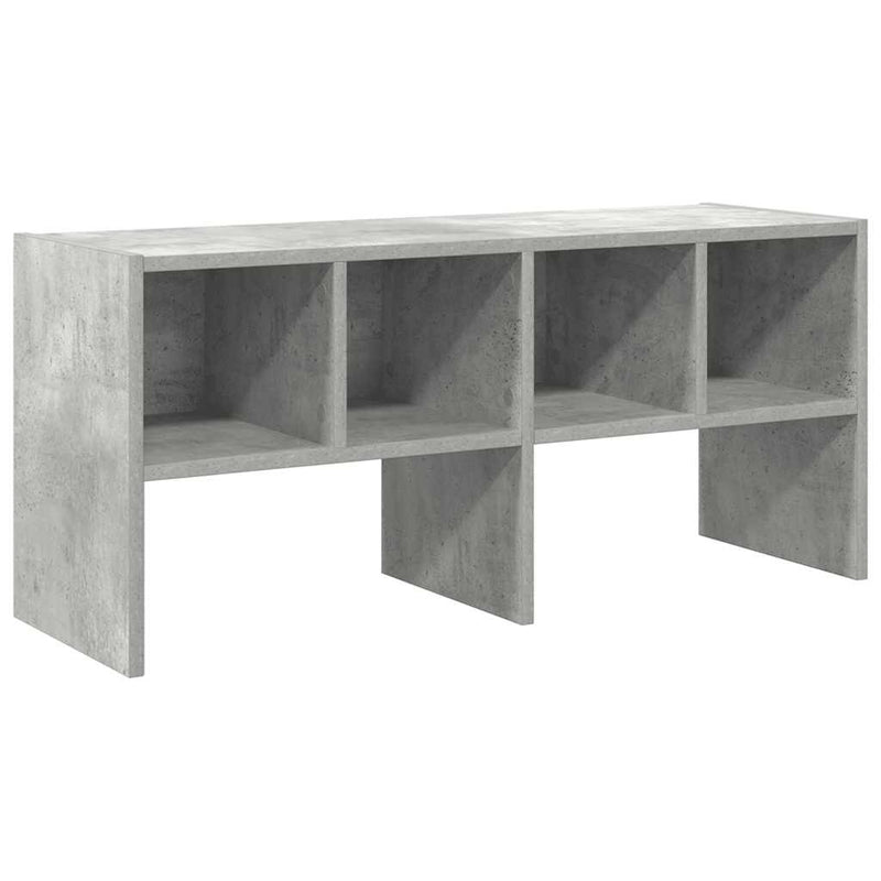 Load image into Gallery viewer, Vidaxl schoenenrek stapelbaar 89,5x30x40 cm betongrijs