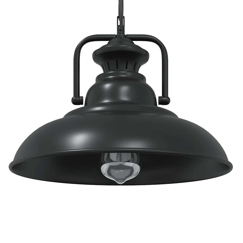 Chargez l'image dans la visionneuse de la galerie, Vidaxl hanglamp e27 ø 31 cm ijzer zwart