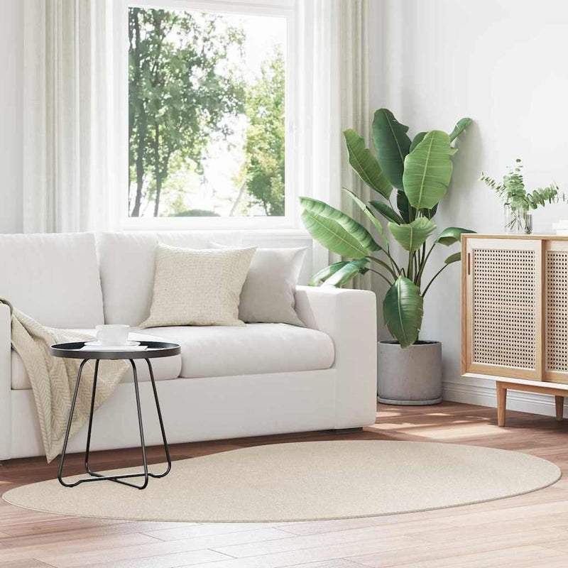 Afbeelding laden in galerijviewer, Vidaxl vloerkleden huarte beige 140 x 200 cm polyester