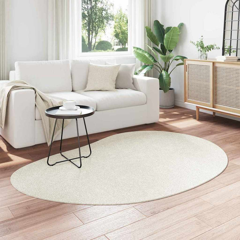Afbeelding laden in galerijviewer, Vidaxl vloerkleden huarte crème 140 x 200 cm polyester