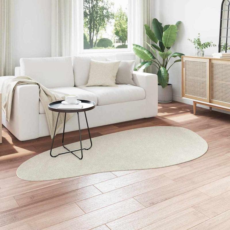 Afbeelding laden in galerijviewer, Vidaxl vloerkleden huarte crème 100 x 200 cm polyester