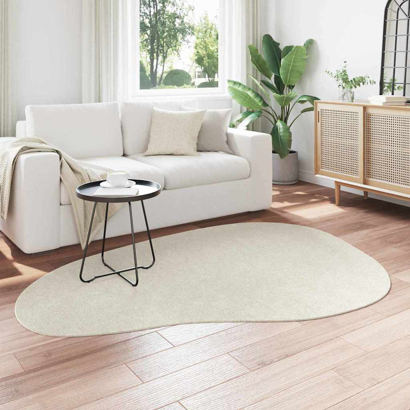 Afbeelding laden in galerijviewer, Vidaxl vloerkleden huarte crème 140 x 200 cm polyester