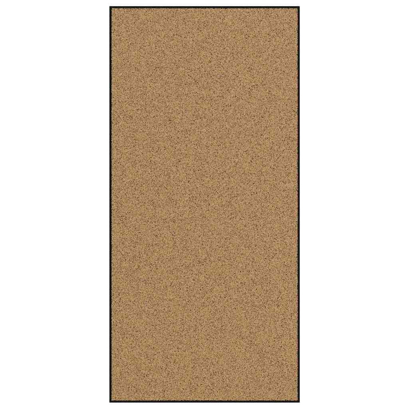 ギャラリービューアに画像をロードする, Vidaxl deurmat anders crème en zwart 120 x 250 cm polyamide en pvc
