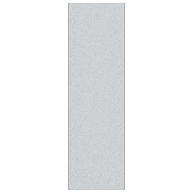 Chargez l'image dans la visionneuse de la galerie, Vidaxl deurmat grijs en zwart 120 x 400 cm polypropyleen en vinyl
