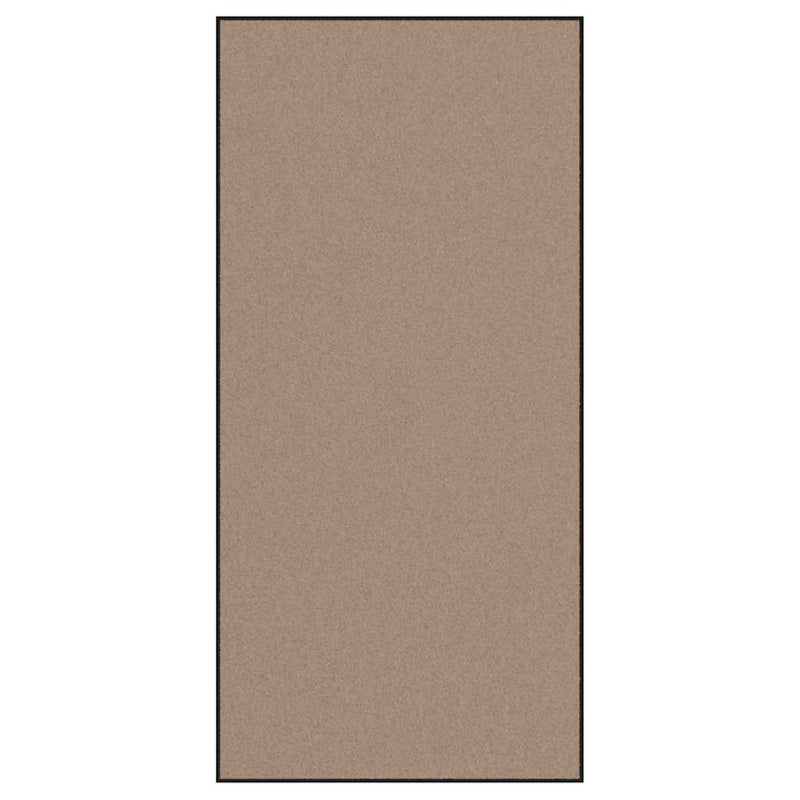 Chargez l'image dans la visionneuse de la galerie, Vidaxl deurmat beige en zwart 120 x 250 cm polypropyleen en vinyl