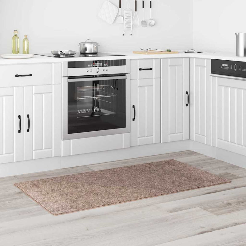 Afbeelding laden in galerijviewer, Vidaxl antislip shaggy tapijt bruin 80 x 150 cm pp