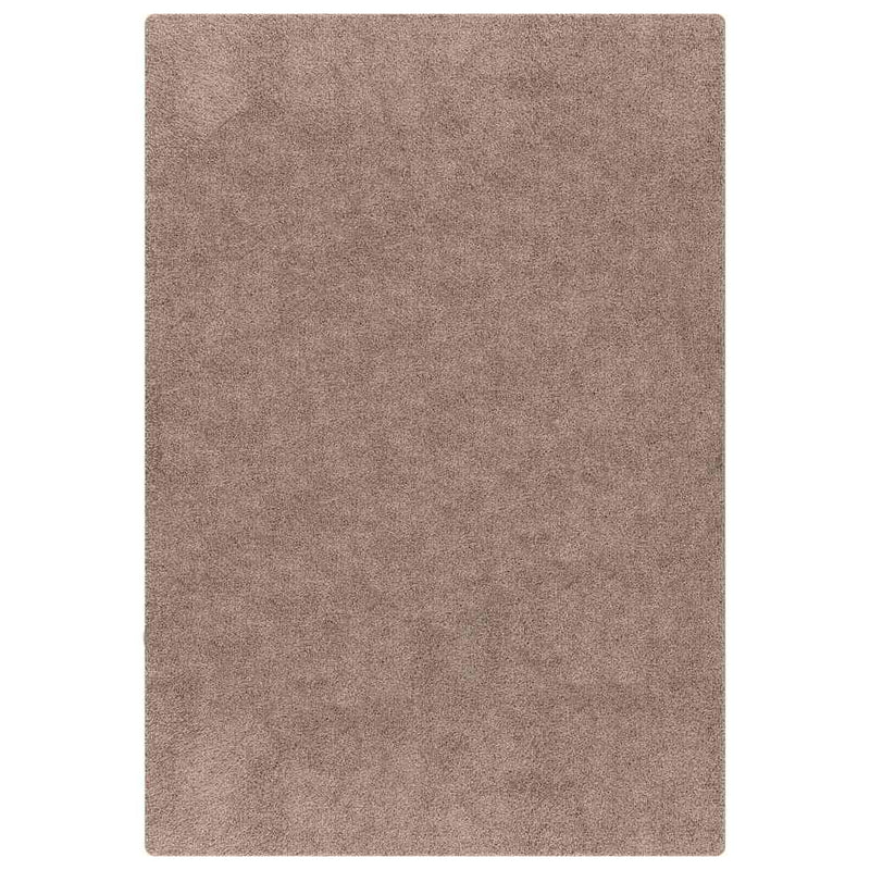 Afbeelding laden in galerijviewer, Vidaxl antislip shaggy tapijt bruin 80 x 150 cm pp