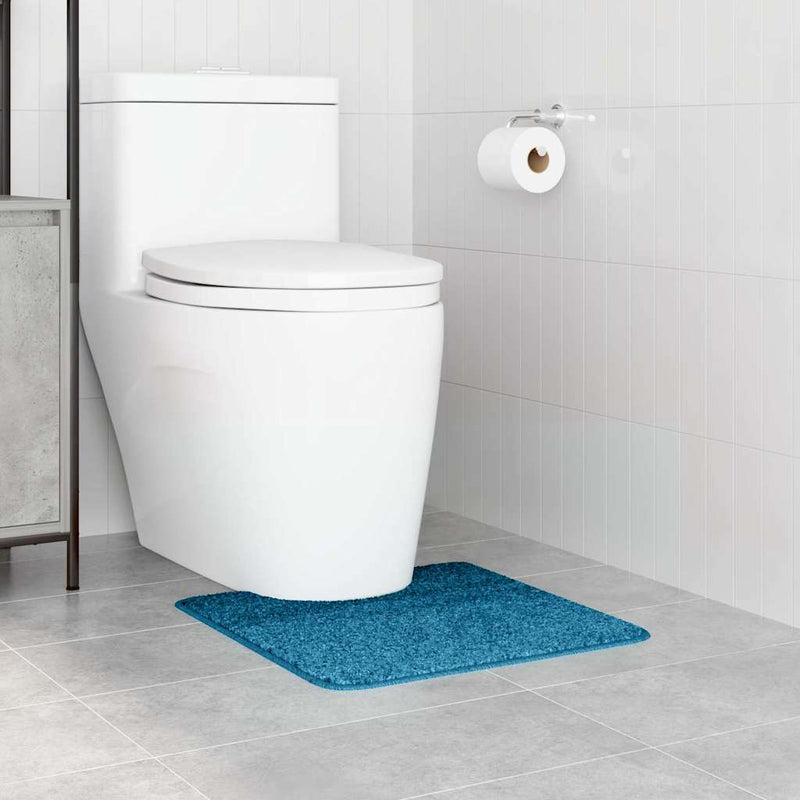 ギャラリービューアに画像をロードする, Vidaxl antislip badmat met toilet cut blauw 50 x 50 cm pp