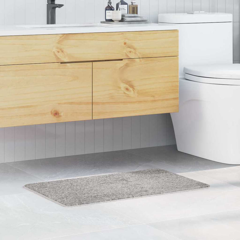 Afbeelding laden in galerijviewer, Vidaxl antislip badmat grijs 50 x 80 cm pp