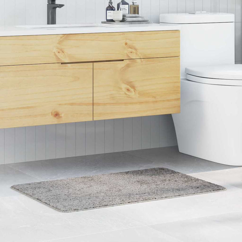 Afbeelding laden in galerijviewer, Vidaxl antislip badmat grijs 60 x 90 cm pp