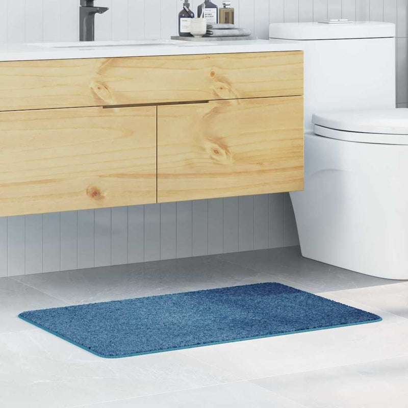 Chargez l'image dans la visionneuse de la galerie, Vidaxl antislip badmat blauw 60 x 90 cm pp