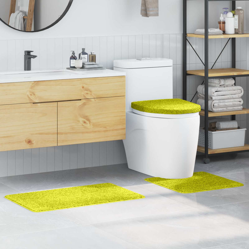 Chargez l'image dans la visionneuse de la galerie, Vidaxl antislip badmat set 3 pcs groen pp