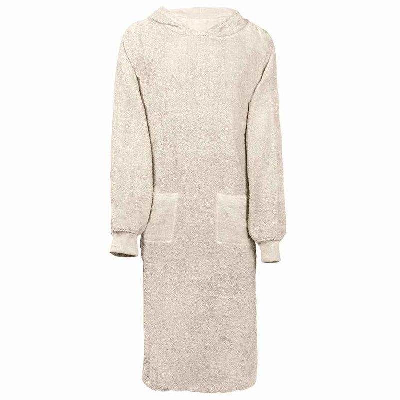 Afbeelding laden in galerijviewer, Vidaxl deken hoodie kinn crème xl katoen