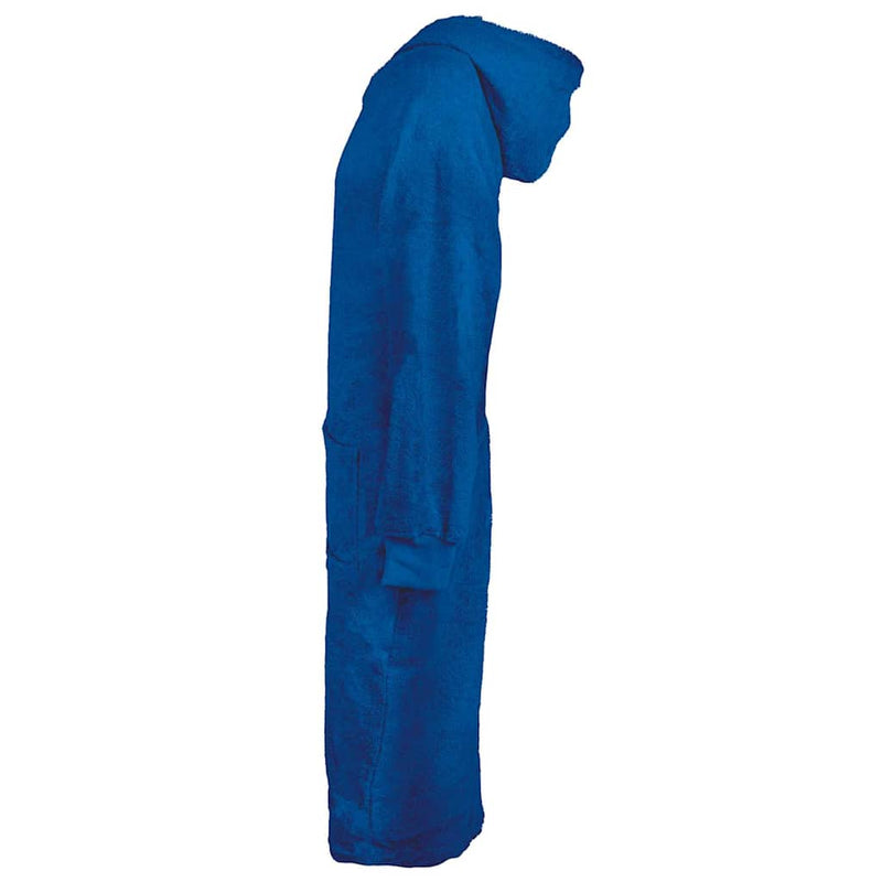 Afbeelding laden in galerijviewer, Vidaxl deken hoodie kinn marineblauw xl katoen