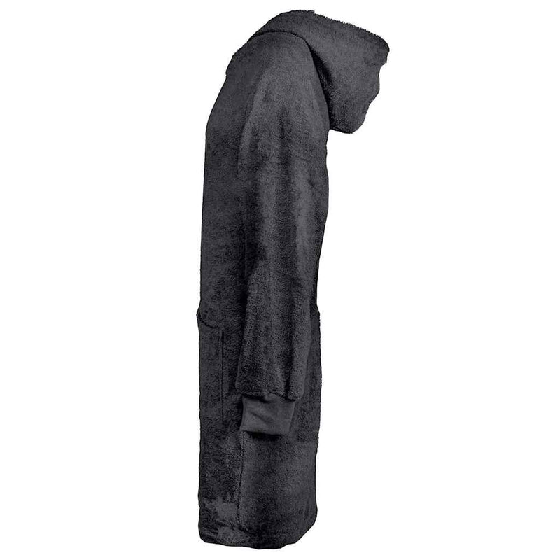 Chargez l'image dans la visionneuse de la galerie, Vidaxl deken hoodie kinn antraciet l katoen