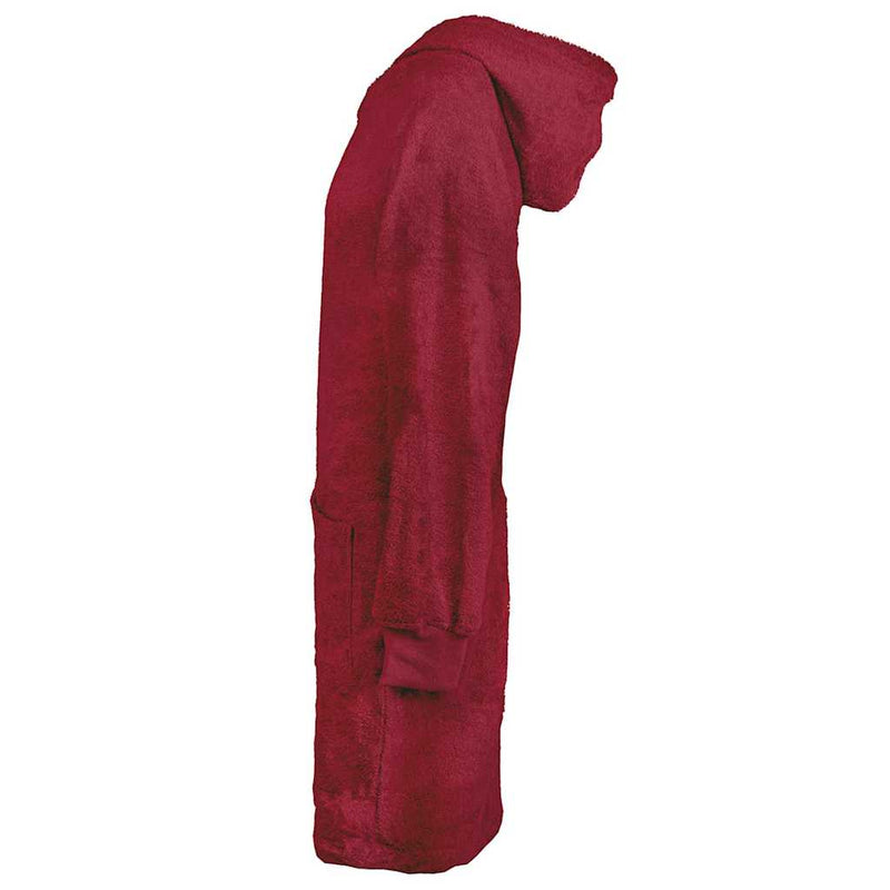 Chargez l'image dans la visionneuse de la galerie, Vidaxl deken hoodie kinn rood l katoen