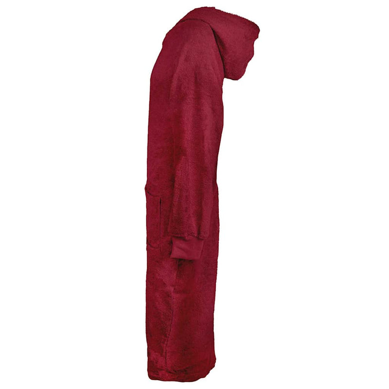 Chargez l'image dans la visionneuse de la galerie, Vidaxl deken hoodie kinn rood xl katoen