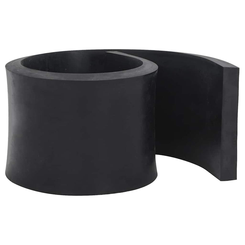 Load image into Gallery viewer, Vidaxl rubberen rand voor sneeuwploeg 120x15x2 cm zwart
