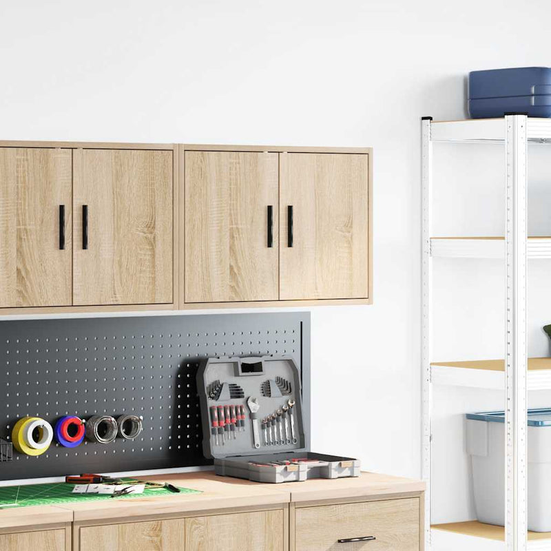 ギャラリービューアに画像をロードする, Vidaxl garagewandkast sonoma bewerkt hout eikenkleurig