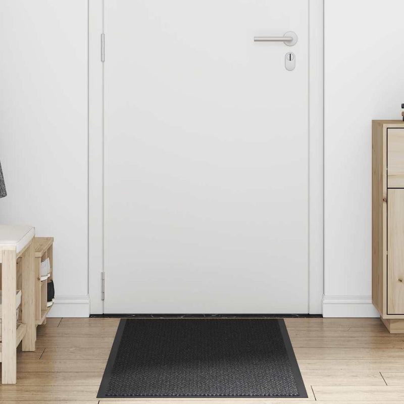 Afbeelding laden in galerijviewer, Vidaxl deurmat 60x150 cm zwart