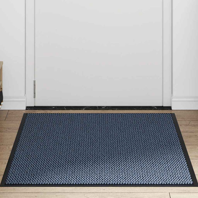 Chargez l'image dans la visionneuse de la galerie, Vidaxl deurmat 90x150 cm blauw