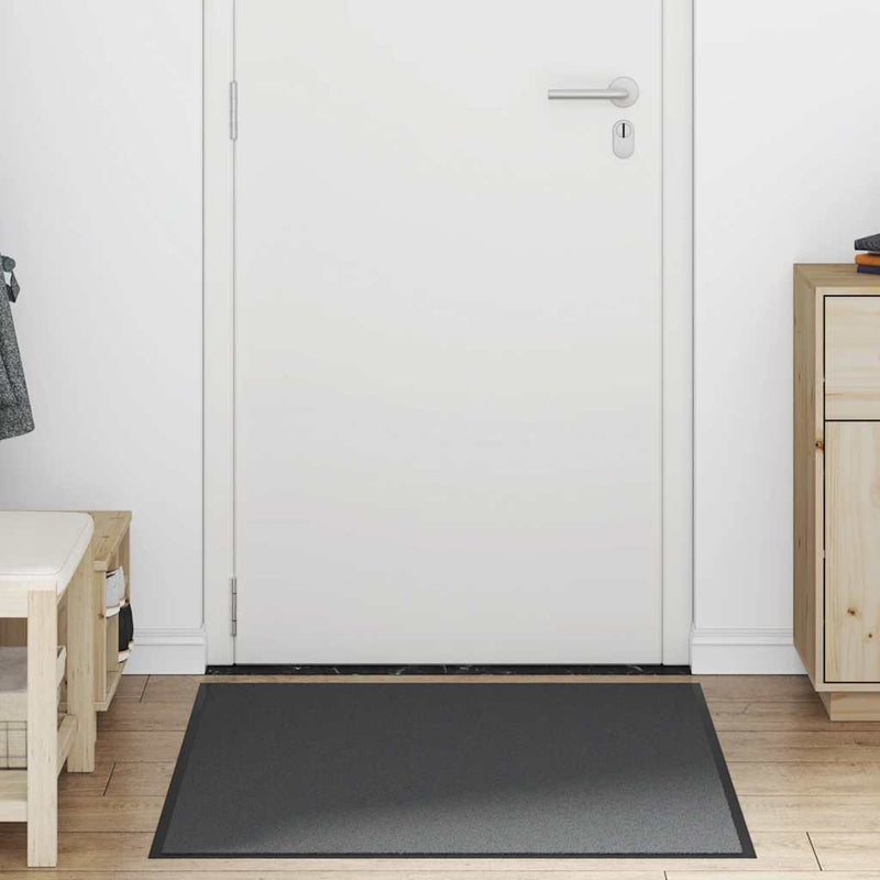ギャラリービューアに画像をロードする, Vidaxl deurmat 90x150 cm antracietkleurig