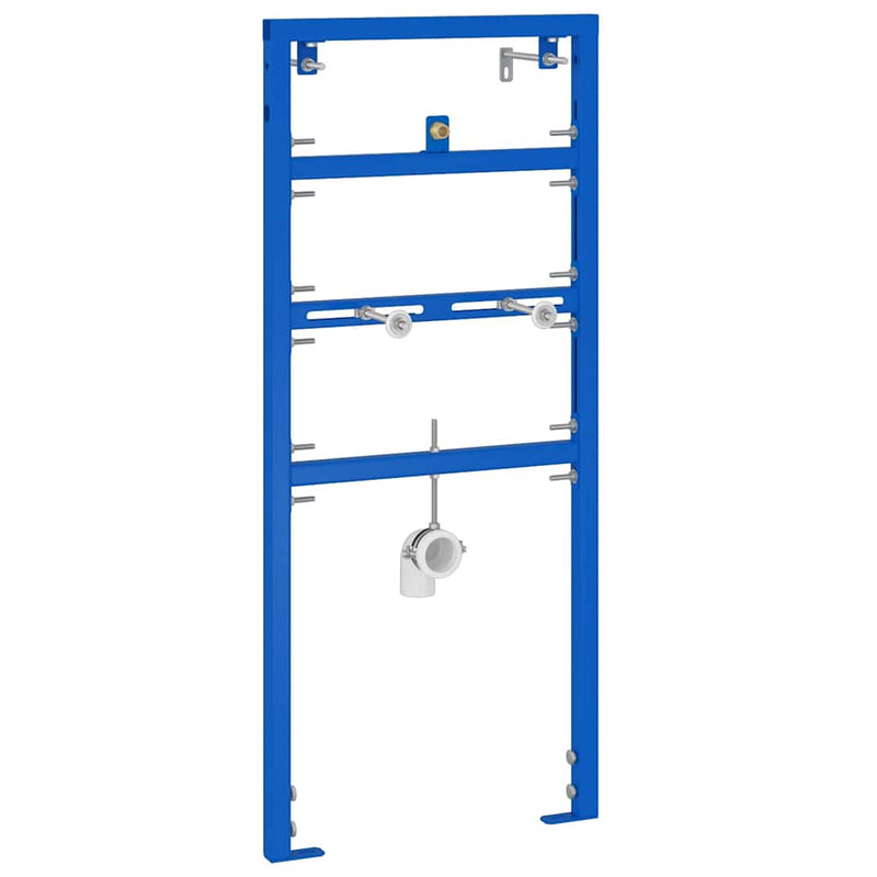 Afbeelding laden in galerijviewer, Vidaxl badkamer muursteun blauw 50 x 3 x 112 cm
