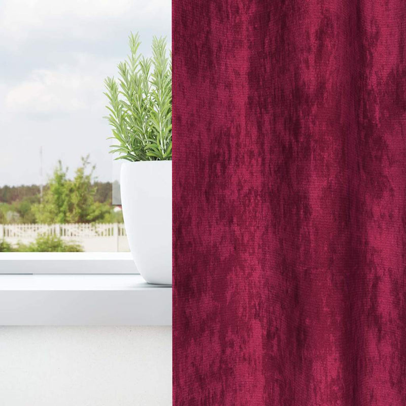 Afbeelding laden in galerijviewer, Vidaxl velvet gordijnen 2 pcs wijnrood 225 x 140 cm fluweel
