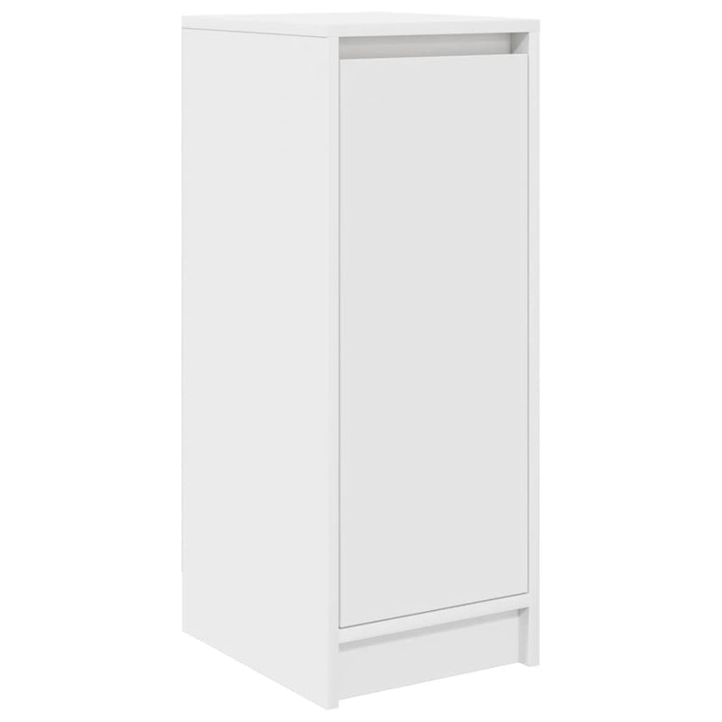 Afbeelding laden in galerijviewer, Vidaxl schoenenkast 29,5x34x76 cm bewerkt hout wit