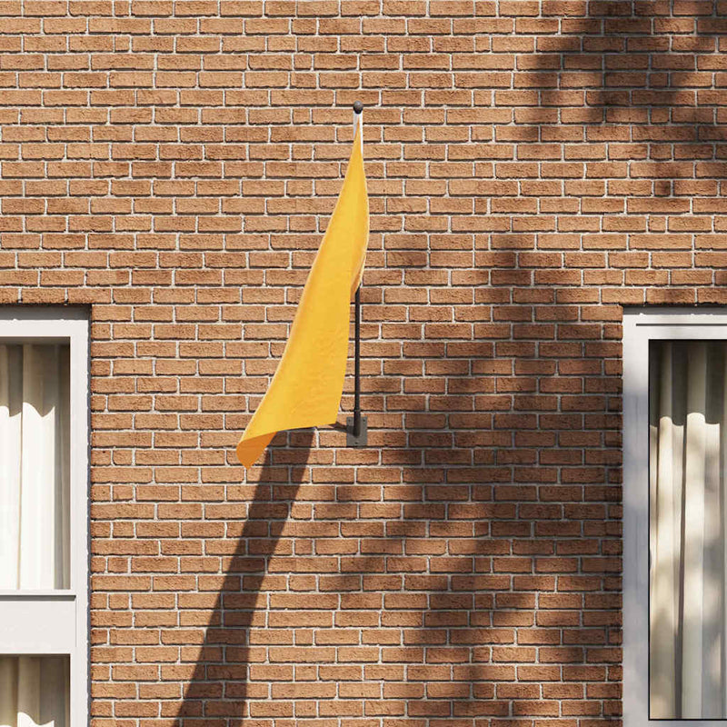 Afbeelding laden in galerijviewer, Vidaxl vlaggen mast houder zwart 10,5 x 7,5 x 0,25 cm staal
