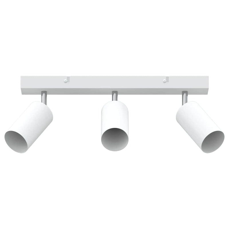 Afbeelding laden in galerijviewer, Vidaxl plafondspot met schijnwerpers wit 38 x 6 x 16 cm metaal