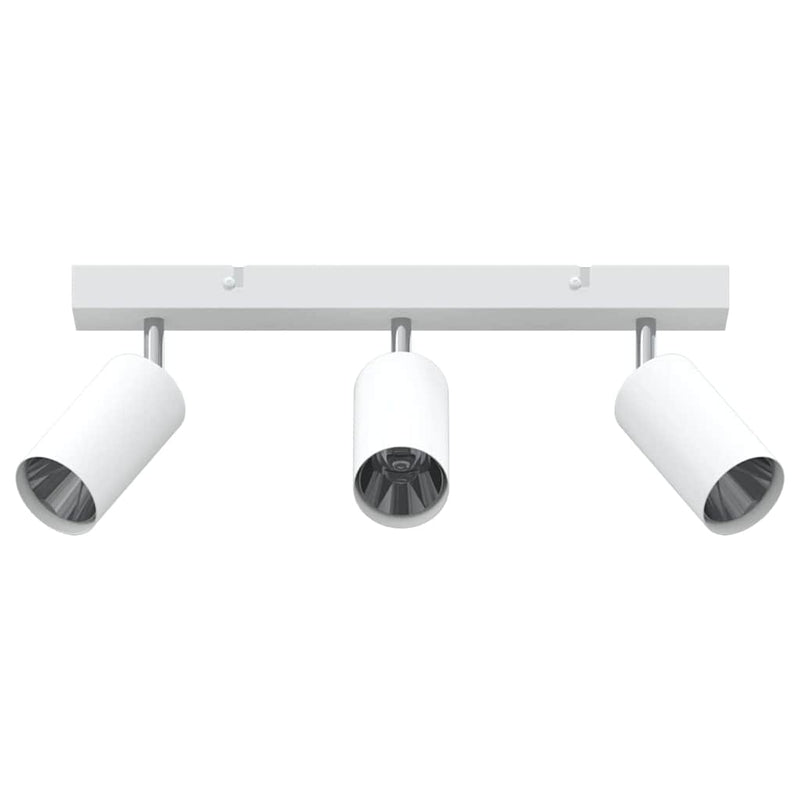 Afbeelding laden in galerijviewer, Vidaxl plafondspot met schijnwerpers wit 38 x 6 x 16 cm metaal
