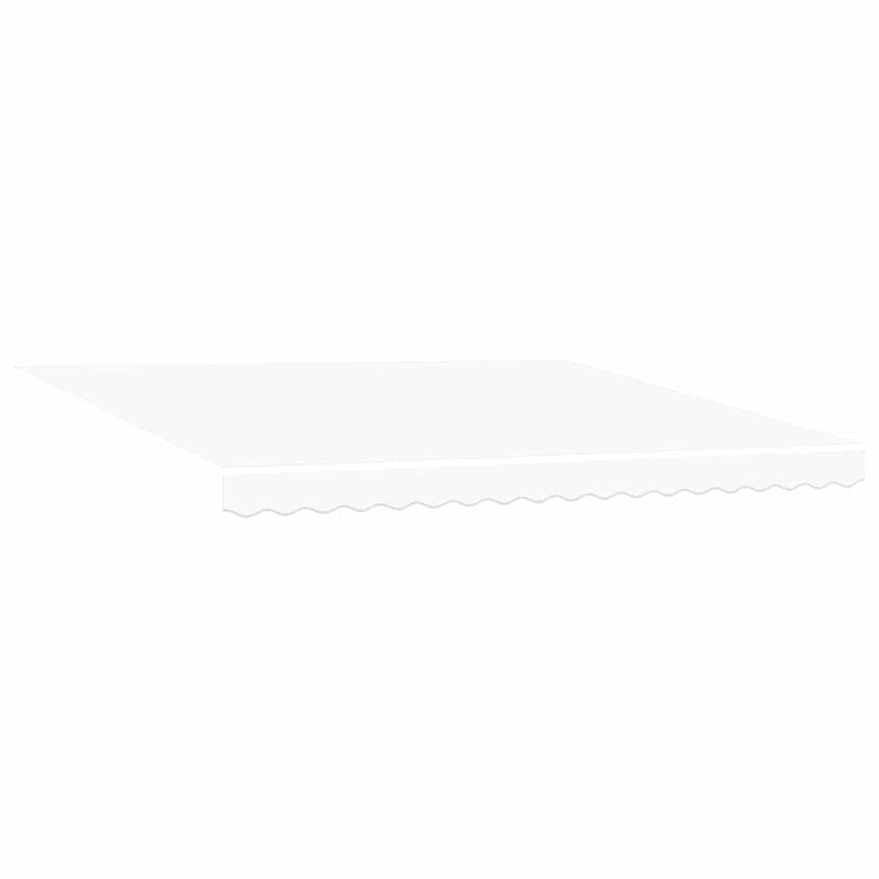 ギャラリービューアに画像をロードする, Vidaxl vervangingsdoek voor zonnescherm wit 380 x 295 cm polyester