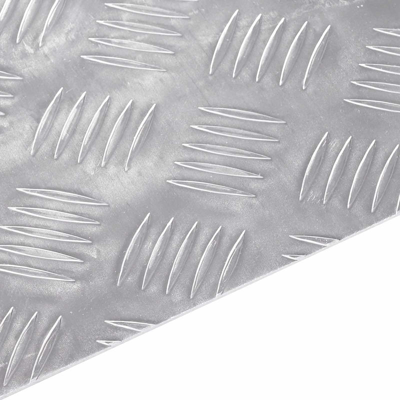 ギャラリービューアに画像をロードする, Vidaxl trap tread rechthoekig 4 pcs zilver 40 x 30 cm aluminium