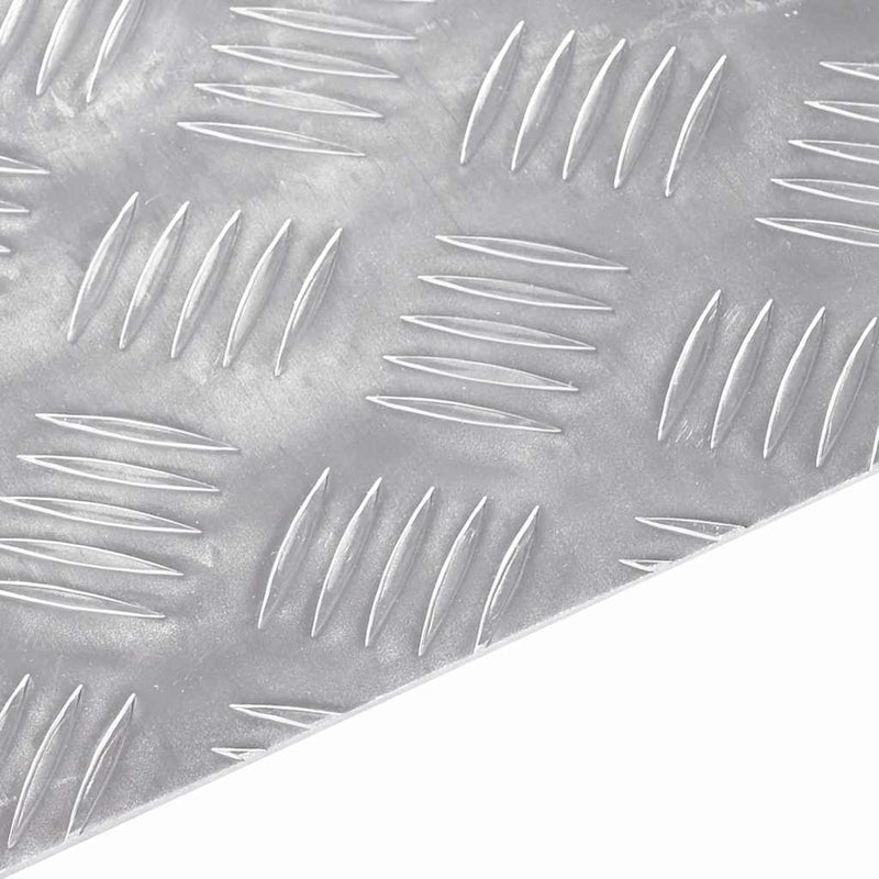 ギャラリービューアに画像をロードする, Vidaxl trap tread vierkant 2 pcs zilver 40 x 40 cm aluminium