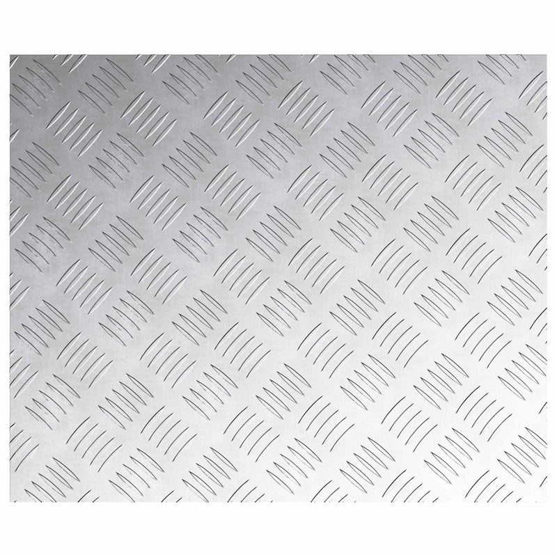 Afbeelding laden in galerijviewer, Vidaxl trap tread rechthoekig 4 pcs zilver 60 x 50 cm aluminium