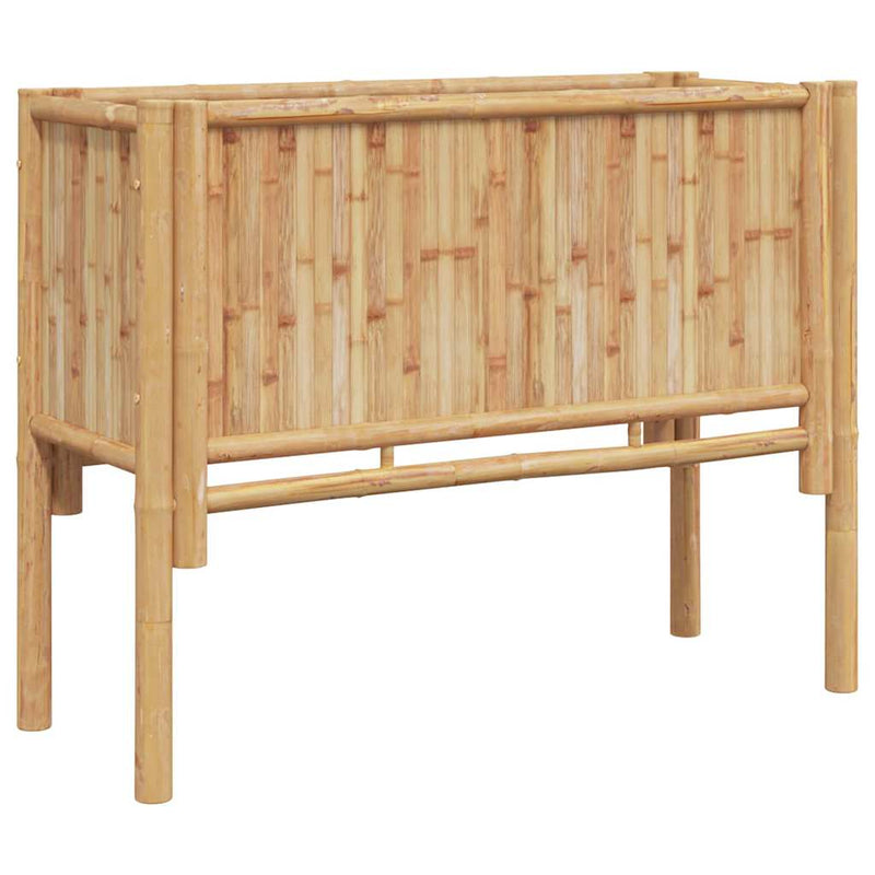 ギャラリービューアに画像をロードする, Vidaxl verhoogd bed bruin 90 x 35 x 70 cm bamboe