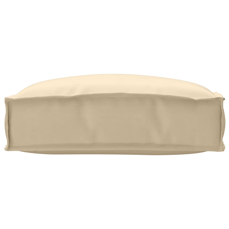 Afbeelding laden in galerijviewer, Vidaxl kussen beige 50 x 50 x 12 cm oxford stof