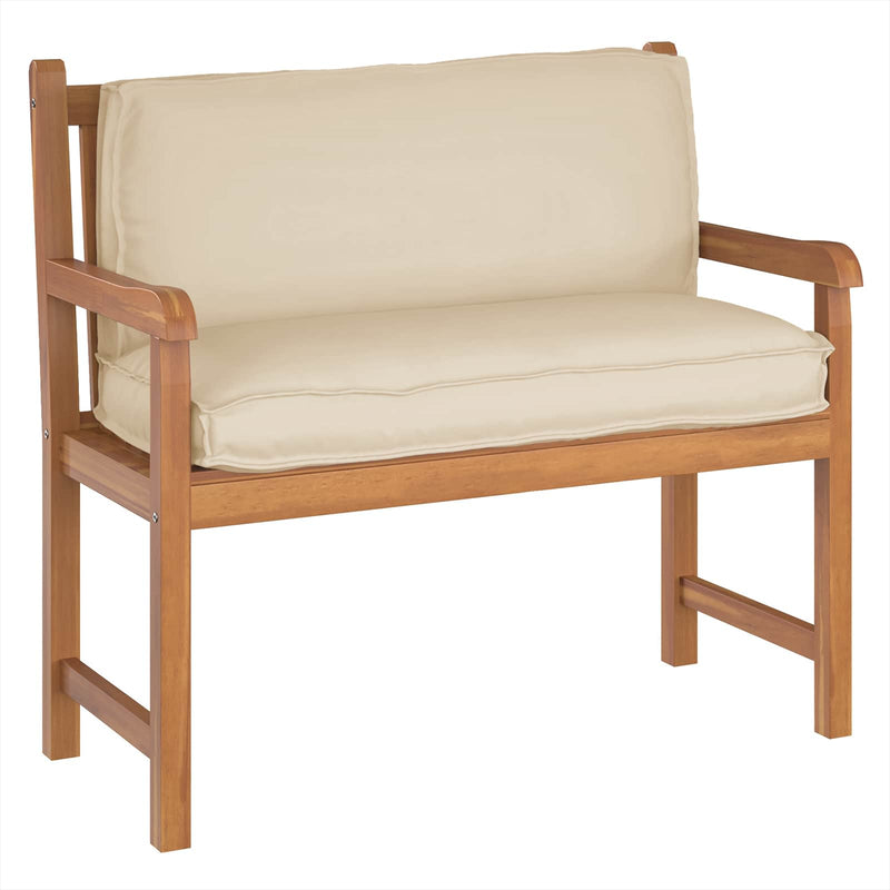 Afbeelding laden in galerijviewer, Vidaxl kussen beige 120 x 40 x 12 cm oxford stof